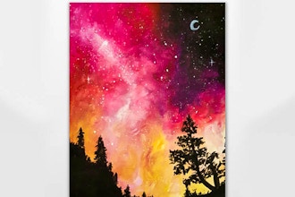 Paint Nite: Galaxy in the Pines II